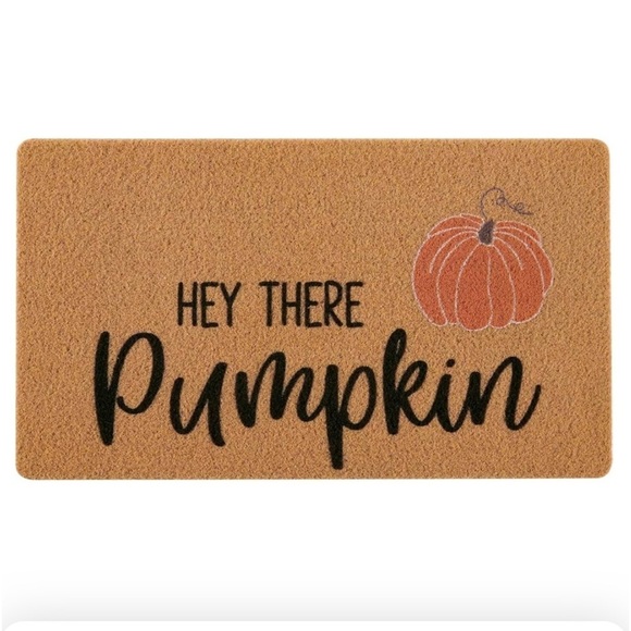 Other - Fall Door Mat, Hey There Pumpkin Welcome Door Mats 17" x 30